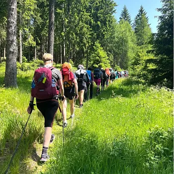 Expedice Krušné Hory 2025 - den první Nejdek, Tisová - Plešivec