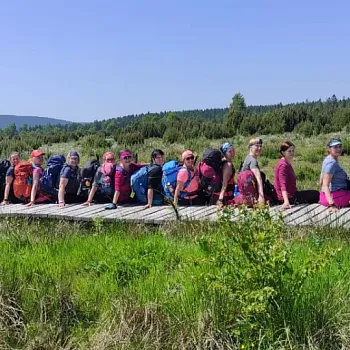 Expedice Krušné Hory 2025 - den první Nejdek, Tisová - Plešivec