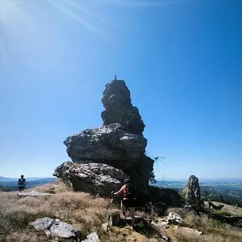 Zlaté Hory (v Jeseníkách) - Nordic Walking setkání s Plzeňskými walkerkami