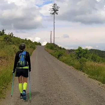Zlaté Hory - Nordic Walking na Biskupskou kupu nejkrásnější cestou
