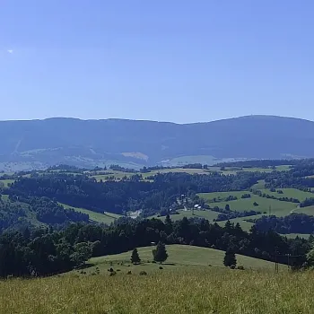 Zlaté Hory (v Jeseníkách) - Nordic Walking setkání s Plzeňskými walkerkami