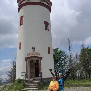 Zlaté Hory - Nordic Walking na Biskupskou kupu nejkrásnější cestou