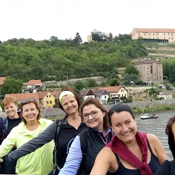 Nordic Walking Hořín - Zelčín - přívoz a víno nakonec