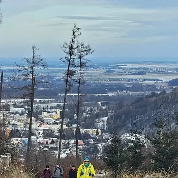 Nordic Walking Silvestr 2025 na Osikovém vrchu nad Zlatými Horami
