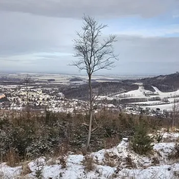 Nordic Walking Silvestr 2025 na Osikovém vrchu nad Zlatými Horami