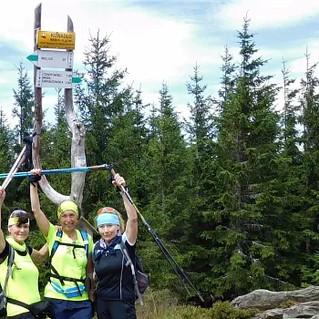 Rychlebské hory - Nordic Walking trasování s těmi správnými parťáky