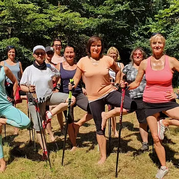 Nordic Walking jóga a jiné neplechy v Hostivaři