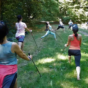 Nordic Walking jóga a jiné neplechy v Hostivaři