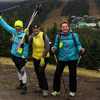 Nordic Walking z Červenohorského sedla na Švýcárnu