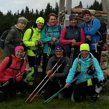 Nordic Walking z Červenohorského sedla na Švýcárnu