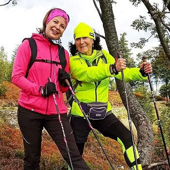Nordic Walking z Červenohorského sedla na Švýcárnu