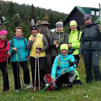 Nordic Walking z Červenohorského sedla na Švýcárnu