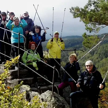 Tři dny Nordic Walking na severu - Javorník, Rejvíz, Zlaté Hory