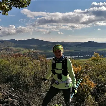Podzim v Českém středohoří - Nordic Walking kouzelné vyhlídky