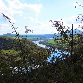 Podzim v Českém středohoří - Nordic Walking kouzelné vyhlídky