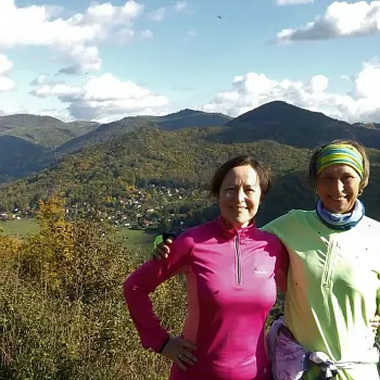 Podzim v Českém středohoří - Nordic Walking kouzelné vyhlídky