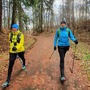 Nad Slezskou Hartou - Nordic Walking na Štěpána