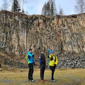 Nad Slezskou Hartou - Nordic Walking na Štěpána