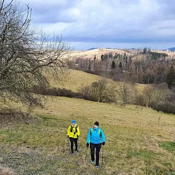 Nad Slezskou Hartou - Nordic Walking na Štěpána