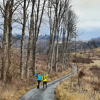 Nad Slezskou Hartou - Nordic Walking na Štěpána