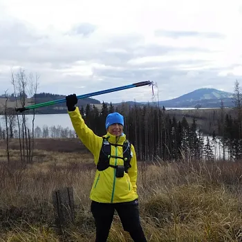 Nad Slezskou Hartou - Nordic Walking na Štěpána
