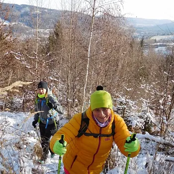 Jeseníky - Nordic Walking na Žárový vrch