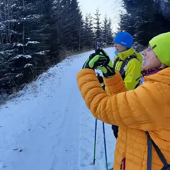 Jeseníky - Nordic Walking na Žárový vrch