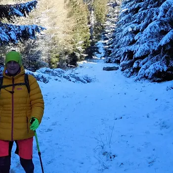 Jeseníky - Nordic Walking na Žárový vrch