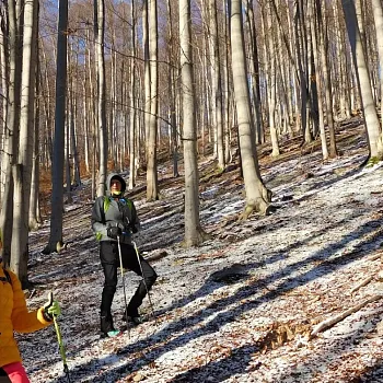 Jeseníky - Nordic Walking na Žárový vrch