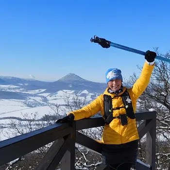 Zimní Nordic Walking výšlap na Lovoš