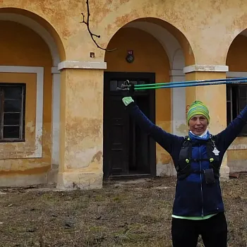 Nordic walking v mělnickém podzámčí