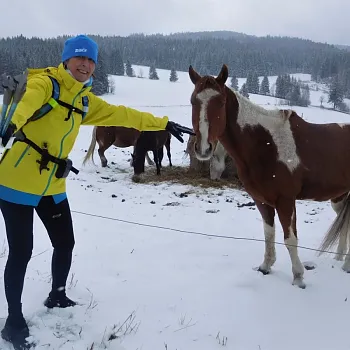 Okres Jeseník v lockdownu  - bílá sobota nad Zlatými Horami