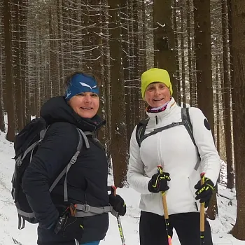 Okres Jeseník v lockdownu  - bílá sobota nad Zlatými Horami
