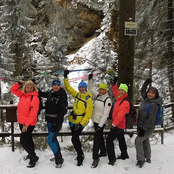 Okres Jeseník v lockdownu  - bílá sobota nad Zlatými Horami