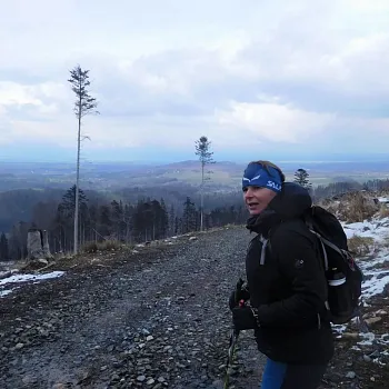 Okres Jeseník v lockdownu  - bílá sobota nad Zlatými Horami